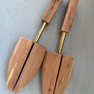 Clarks Tan Wooden Shoe Trees